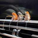 Cute Fishing Kitty Car Decor