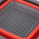 Silicone Foldable Square Strainer