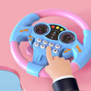 Junior Driver's Interactive Steering Wheel with Light