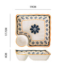 Dip & Serve Ceramic Snack Platter