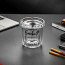 Classic Glass Smoking Ash Jar