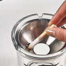 Classic Glass Smoking Ash Jar