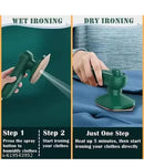 “Portable Handheld Garment Steamer – Foldable Travel Iron”