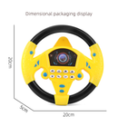 Junior Driver's Interactive Steering Wheel with Light